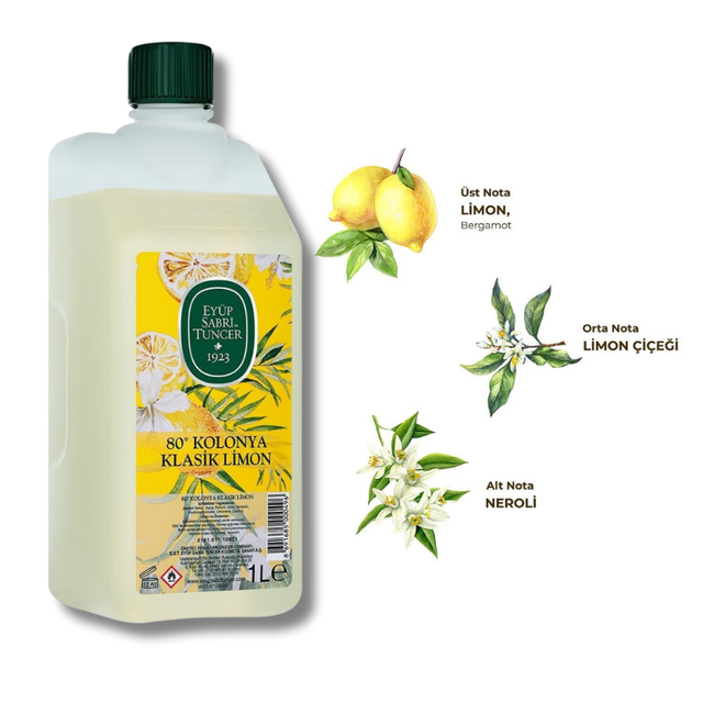 Eyup  Sabri Tuncer Classic Citron Keulen 1 l - Bouchon de sécurité