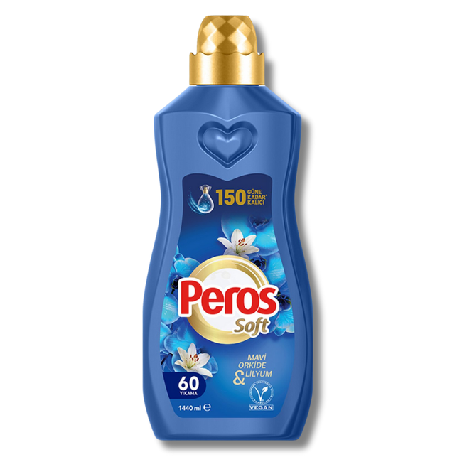 Peros Konzentrierter Weichspüler Blaue Orchidee & Lilie – 1440 ml