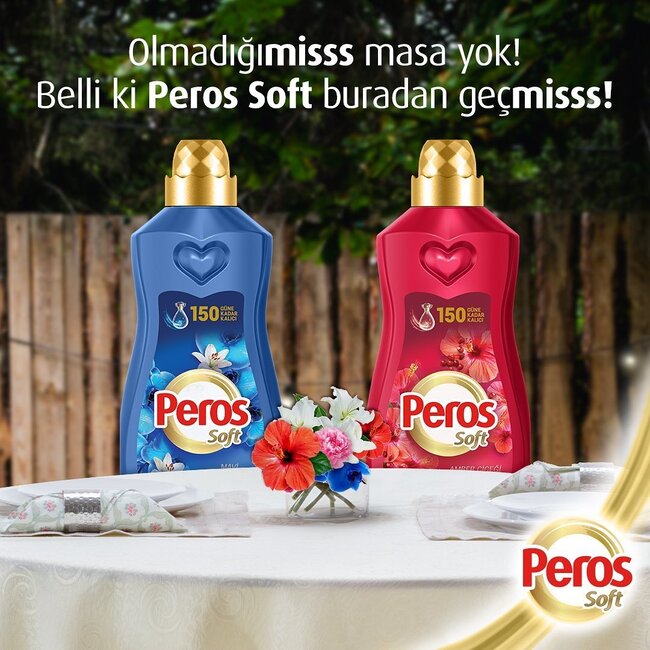 Peros Soft Softener Series: 3x1440ml  verschillende geuren speciaal voor uw !