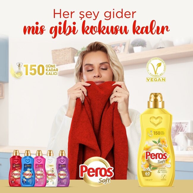 Peros Pack Promocional Peros Soft 3x1440 ml – Suavizantes Concentrados con Fragancias Únicas