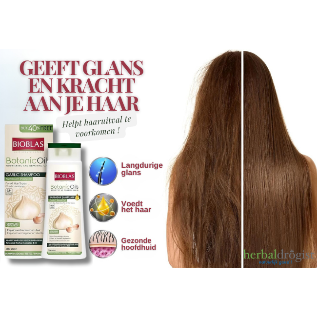 Bioblas Knoblauchshampoo 6x500ml (Gegen Haarausfall)