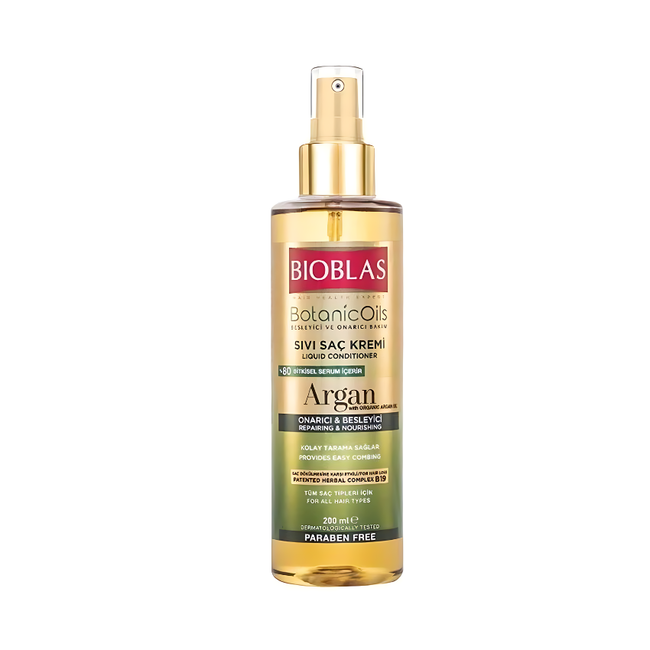 Bioblas Botanic Oils Argan Yağlı Sıvı Saç Kremi 200 ml