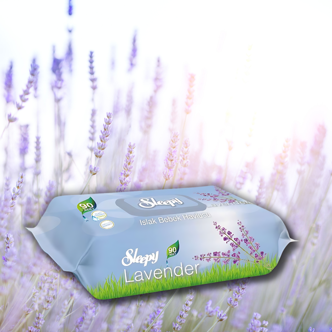 Sleepy Lavendel Duftende Baby Feuchttücher 80 Tücher