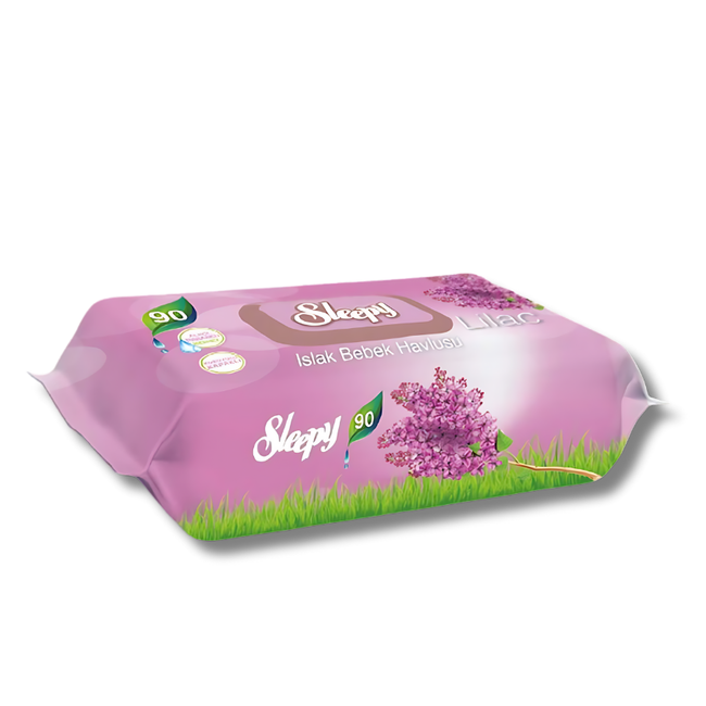 Sleepy Lingettes Bébé Parfumées Violettes 80 Lingettes
