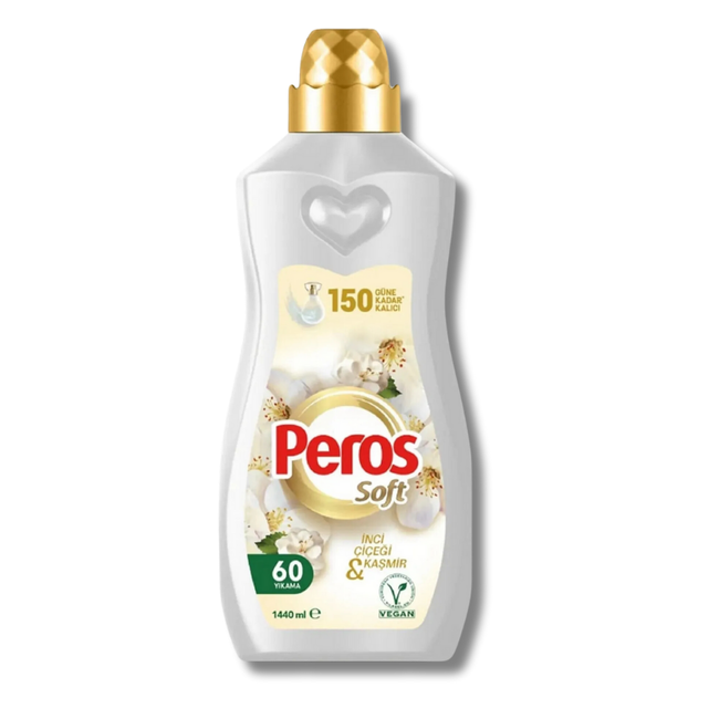 Peros Konzentrierter Weichspüler Perlenblume & Kaschmir 1440 ml