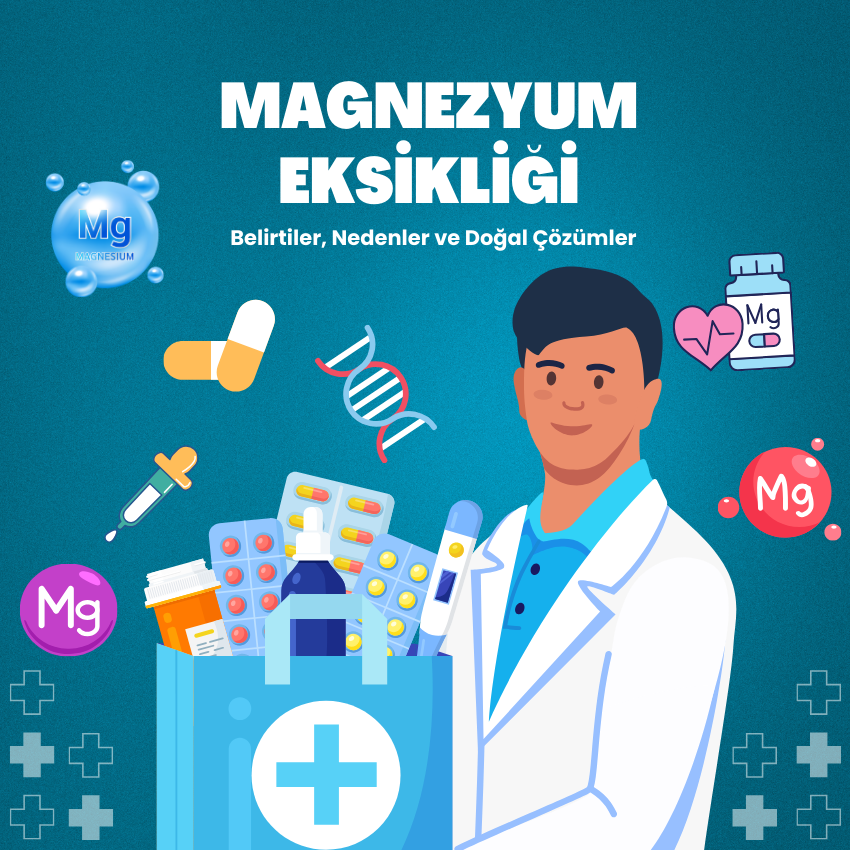 Magnezyum Eksikliğinde Görülen Sağlık Sorunları: Belirtiler, Nedenler ve Doğal Çözümler