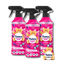 Yumos Spray Textil y Ambientador Orquídea 450 ml – Spray Multiusos para el Hogar, la Ropa, Sofás, Cortinas y el Interior del Coche
