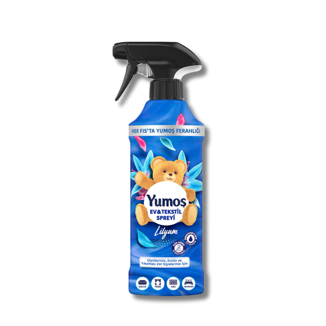 Yumos Spray Lilies 450ml (compatibel voor thuis, kleding, voertuig)