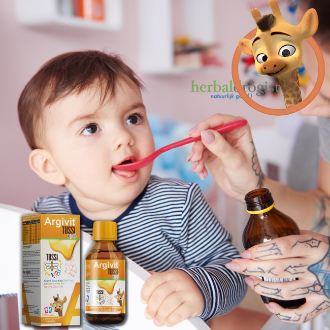 Argivit Tussi Kids Şurup 150ml  (Çocuklar İçin Doğal Bağışıklık Güçlendirici)