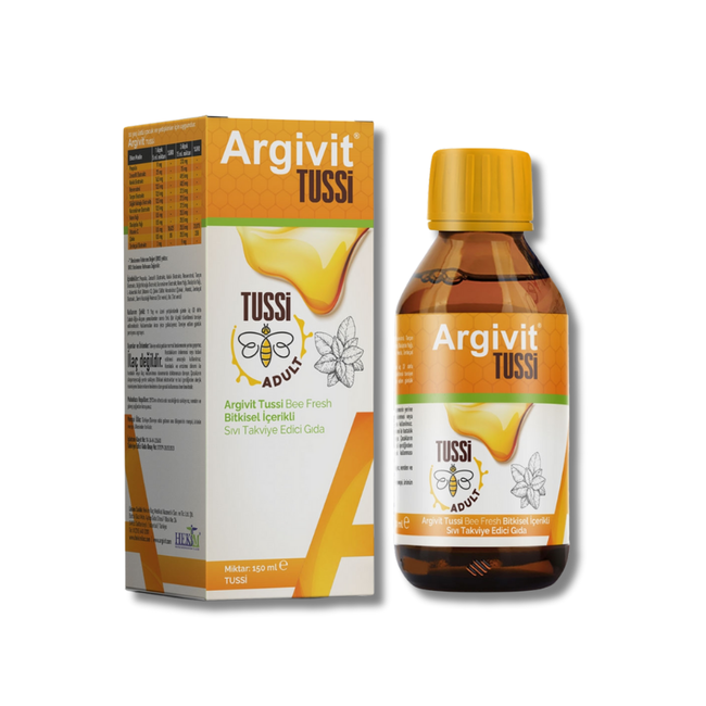 Argivit Tussi Adult Şurup 150ml (Doğal İçerikli Bağışıklık Destekleyici)