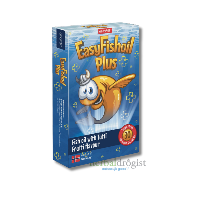EasyVit EasyFishoil Plus 30 Çiğnenebilir Jel