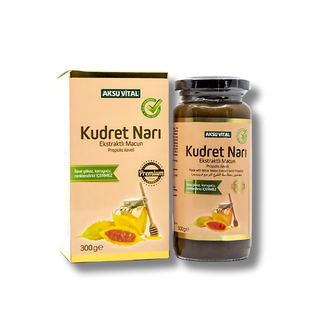 AksuVital Kudret Narı Ekstraktlı Macun 300 gr  (Mide ve Bağırsak Sağlığı )