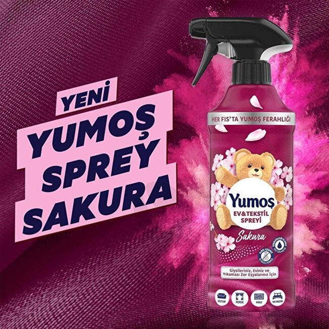 Yumos Home and Textile Spray Sakura 450 ml