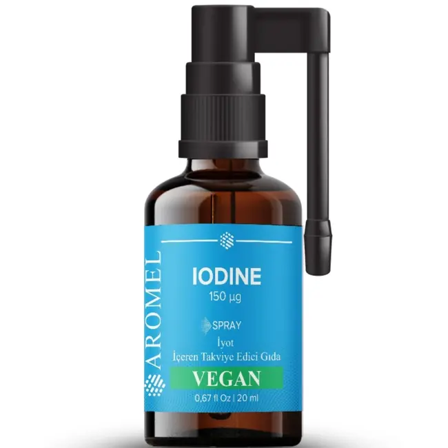 Aromel Spray d'Iode 150 mcg - Glycérine Iode, Complément alimentaire
