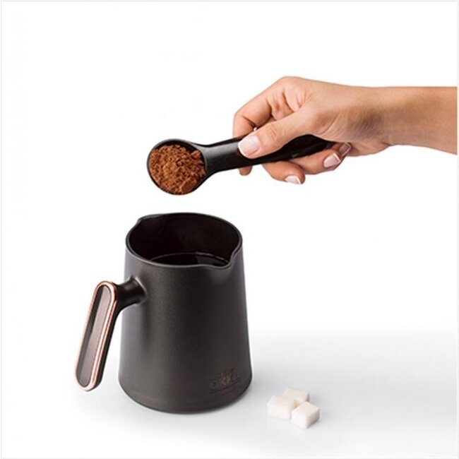 Arzum OKKA Minio Machine à café turque - (couleur cuivre) & Café turc traditionnel GRATUIT 100g
