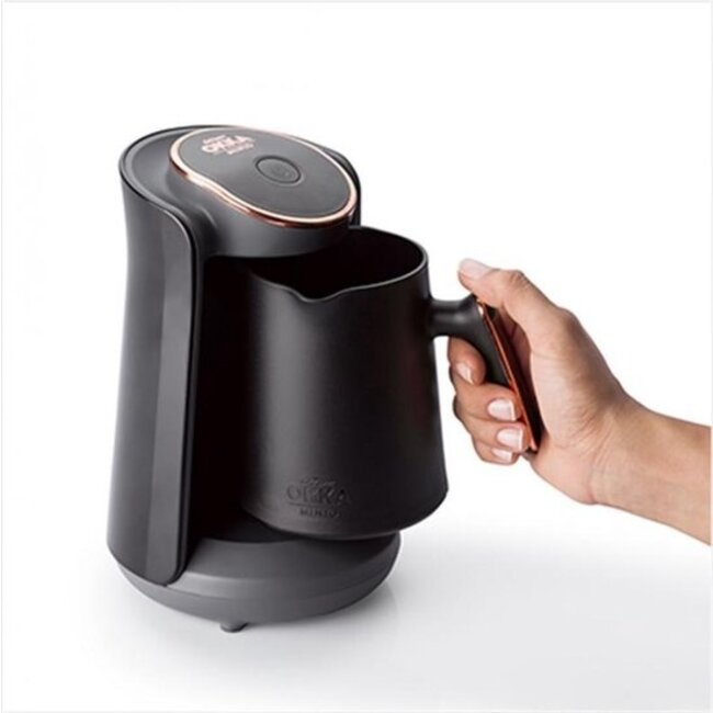 Arzum OKKA Minio Machine à café turque - (couleur cuivre) & Café turc traditionnel GRATUIT 100g