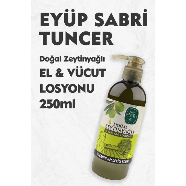 Eyup  Sabri Tuncer Doğal Zeytinyağlı El ve Vücut Losyonu 250 ml