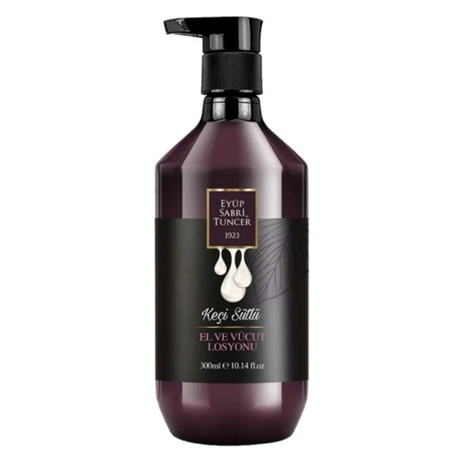 Eyup  Sabri Tuncer Natural Goat Milk Hand and Body Lotion 300 ml | Moisturizing and Nourishing Effect