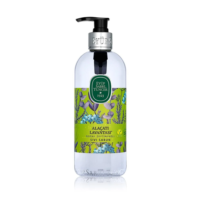 Eyup  Sabri Tuncer  Alaçatı Lavande Savon Liquide à l'Huile d'Olive Naturelle 500 ml
