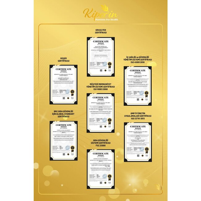 Kiperin  Collagen Peptide (gehydrolyseerd collageen) | 500 g  Doğal Güzellik ve Sağlık Desteği