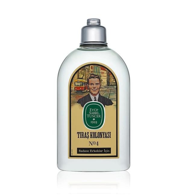 Eyup  Sabri Tuncer Eau de Cologne Après-Rasage No:4 – Boisé & Aromatique (250 ml)