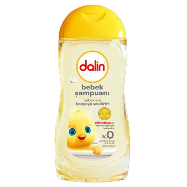 Dalin Shampooing Bébé Classique 200 ml – Nettoyage Doux pour la Peau Sensible de votre Bébé