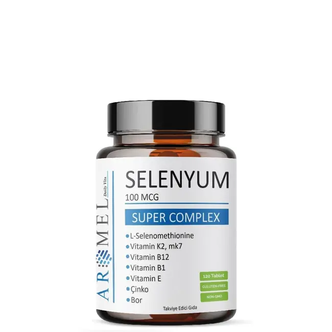 Aromel Selenium 100 mcg, 120 Tabletten | Super Complex | MultiComplex Mix