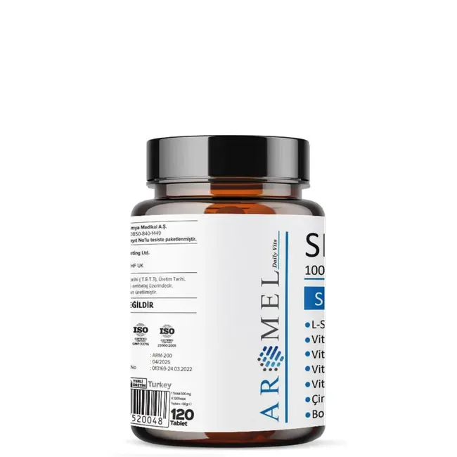 Aromel Sélénium 100 mcg, 120 Comprimés | Super Complex | Mélange MultiComplex