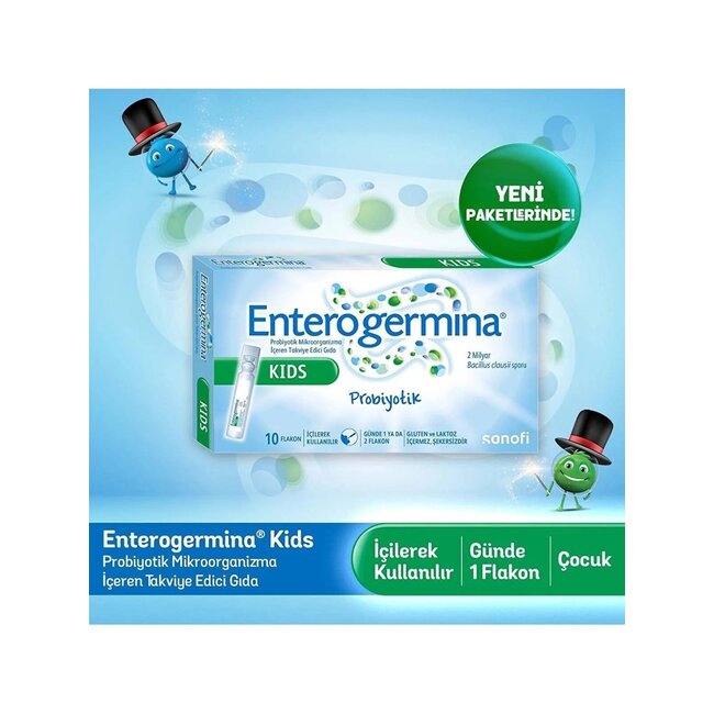 Enterogermina Probiotikum für Kinder 5 ml x 10 Fläschchen