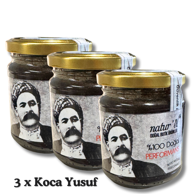 Herbal Drogist Koca Yusuf Kruidenpasta 300 g | Traditionele Kruidenpasta met Ginseng, Honing & Propolis