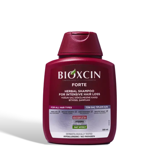 Bioxcin Forte Serum 3x50ml + 300ml Şampuan + Ücretsiz Dermaroller