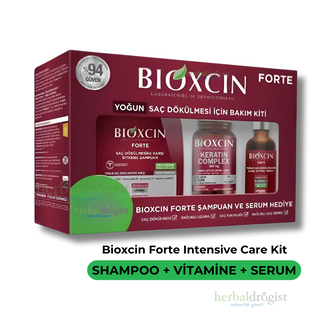 Bioxcin Bioxcin Forte Kit de Cuidado Intensivo (Tabletas + Champú + Sérum)