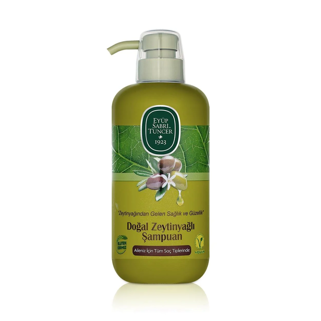 Eyup  Sabri Tuncer Shampooing à l'huile d'olive naturelle 600 ml