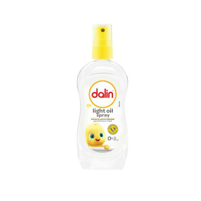 Dalin Babyolie Spray 200ml (Hydratatie en Huidbescherming)