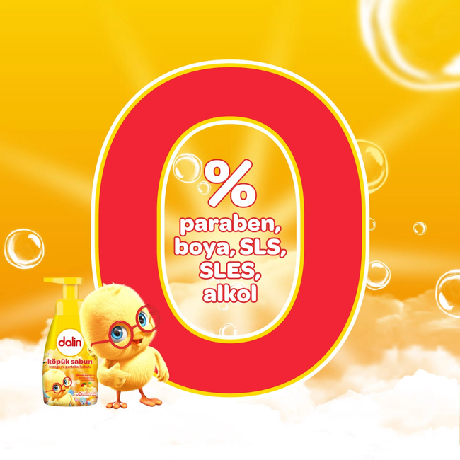 Dalin Schuimzeep Mango & Sinaasappel Geur 200ml – Zachte Reiniging voor de Gevoelige Huid