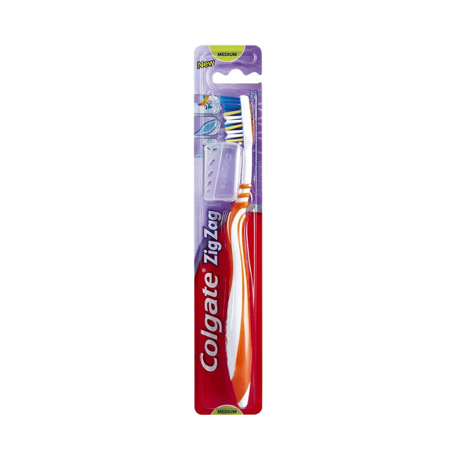 Colgate ZigZag Antibakterielle Zahnbürste (Medium)