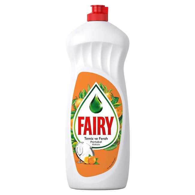 Fairy Sauber & Frisch Flüssiges Spülmittel 650 ml Orangenduft