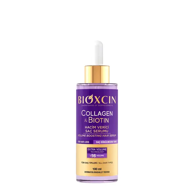 Bioxcin Collagen & Biotin Sérum Capilar Voluminizador – Para Cabello Fino y Sin Volumen