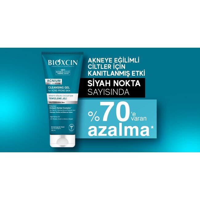Bioxcin Acnium Gel Limpiador Facial Seborregulador 200ml