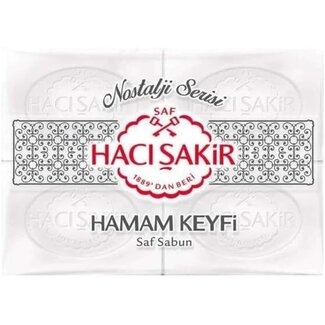 Hacı Şakir Hamam Keyfi Saf Sabun (4 x 200 g)