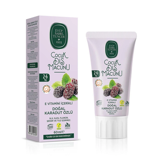 Eyup  Sabri Tuncer Eyüp Sabri Doğal Karadut Özlü Diş Macunu 60 ml ( 2-6 Yaş)