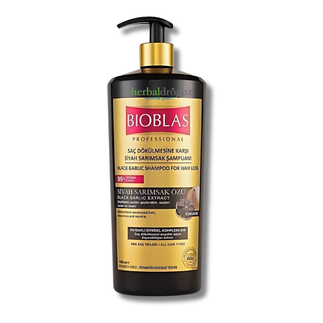 Bioblas Bioblas Zwarte Knoflook Shampoo 1000ml