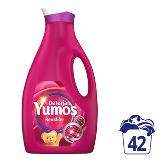 Yumos Detergente Líquido Yumoş para Ropa de Color – Cuidado y Frescura 2520 ml