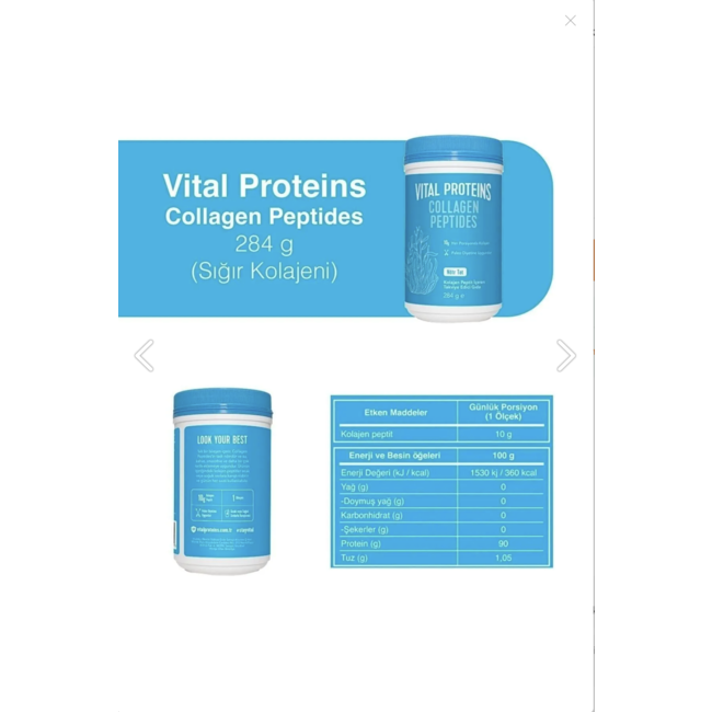 Vitalproteins Vital Proteins Collagen 2x 284 gr