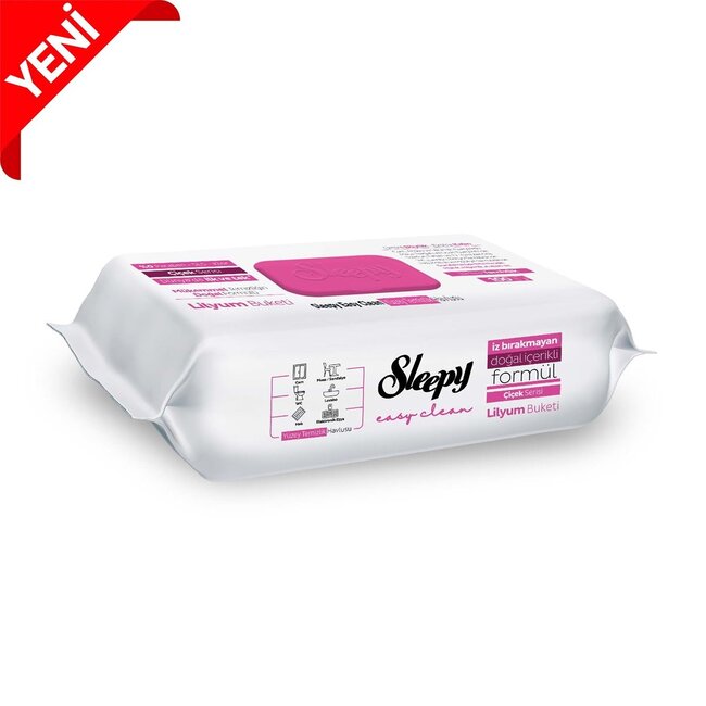 Sleepy Lilyum Bouquet Oberflächen-Reinigungstücher 100 Stück