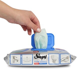 Sleepy Super Ontkalker Reinigingsdoekjes  (30 Vellen)