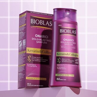 Bioblas Champú Bioblas Colágeno + Queratina 360 ml (Cabello Fino y Sin Volumen)