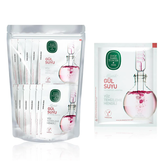 Eyup  Sabri Tuncer Lingettes Nettoyantes Visage à l’Eau de Rose Mystique Eyüp Sabri Tuncer – 30 unités (Grand Format)
