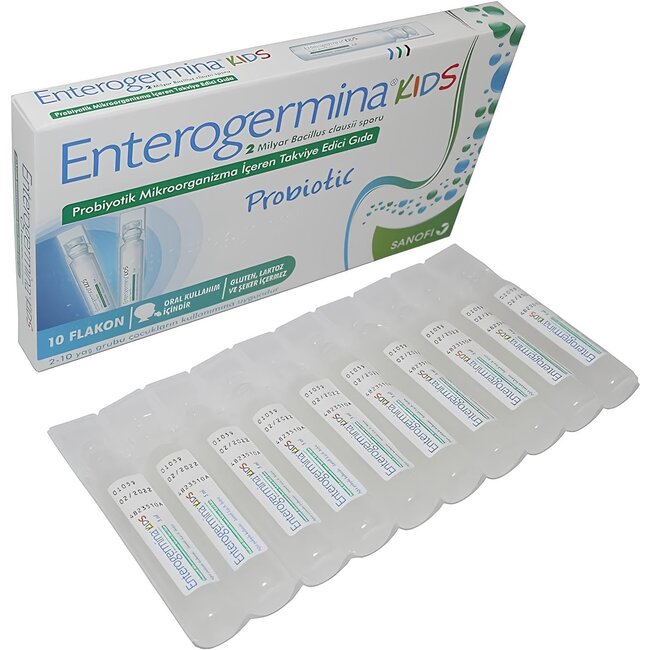 Enterogermina Probiyotik Çocuklar İçin 5 ml x 10 Flakon
