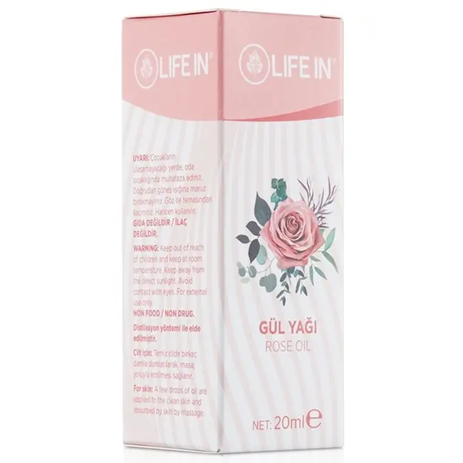 Herbal Drogist Doğal Gül Yağı 20 ml